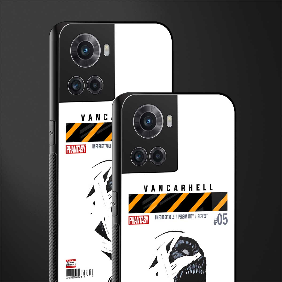 vancarhell phantasy back phone cover | glass case for oneplus 10r 5g