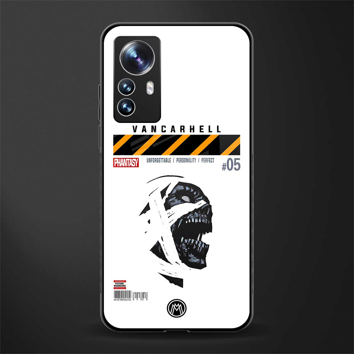 vancarhell phantasy back phone cover | glass case for xiaomi 12 pro