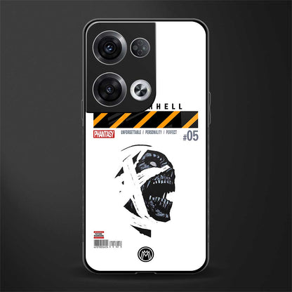 vancarhell phantasy back phone cover | glass case for oppo reno 8
