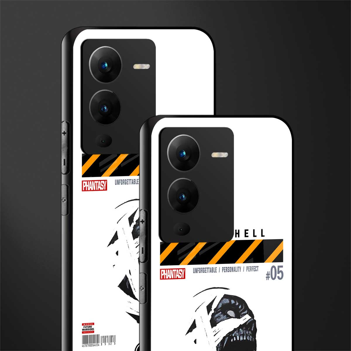 vancarhell phantasy back phone cover | glass case for vivo v25 pro 5g