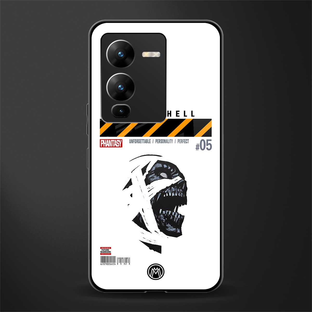 vancarhell phantasy back phone cover | glass case for vivo v25 pro 5g