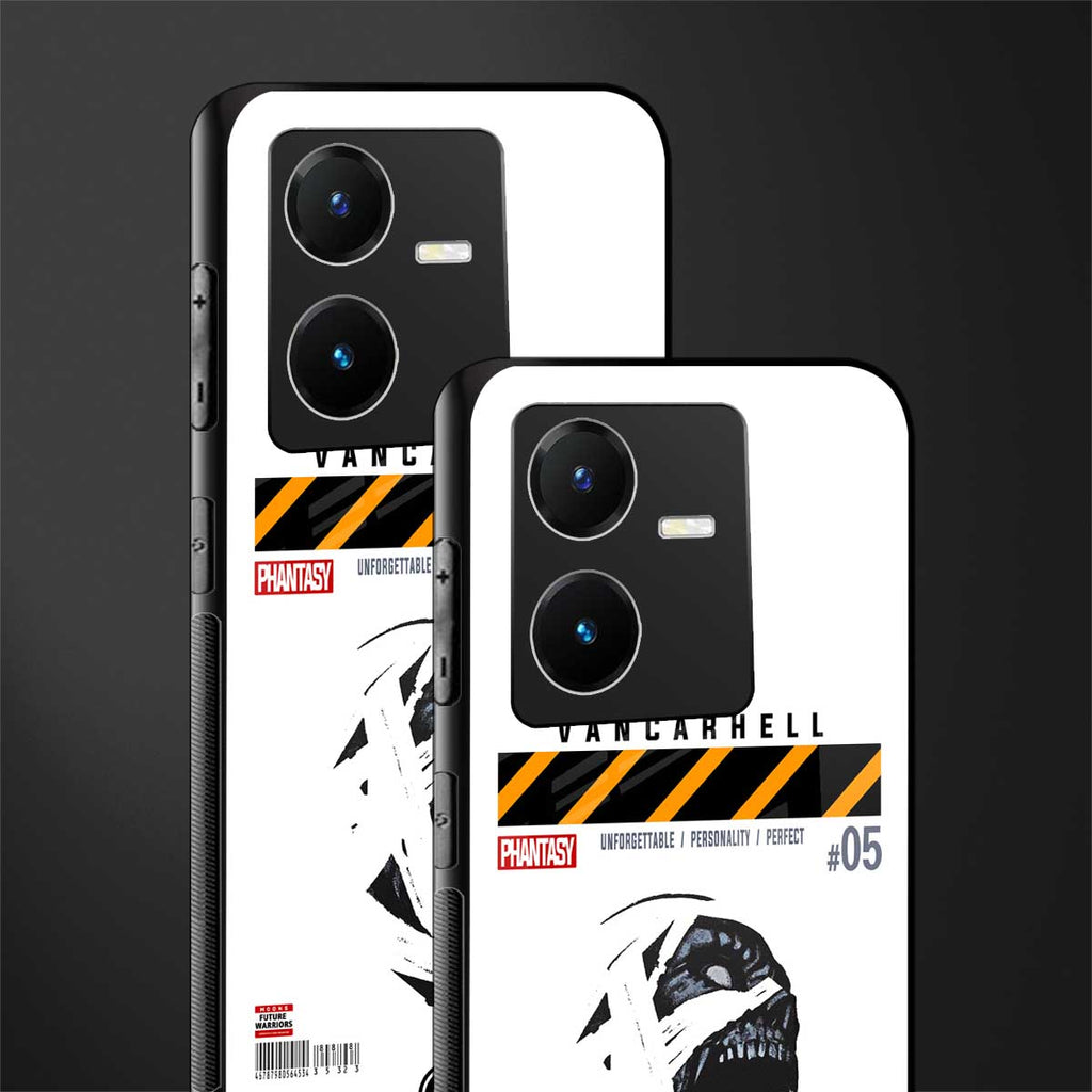 vancarhell phantasy back phone cover | glass case for vivo y22