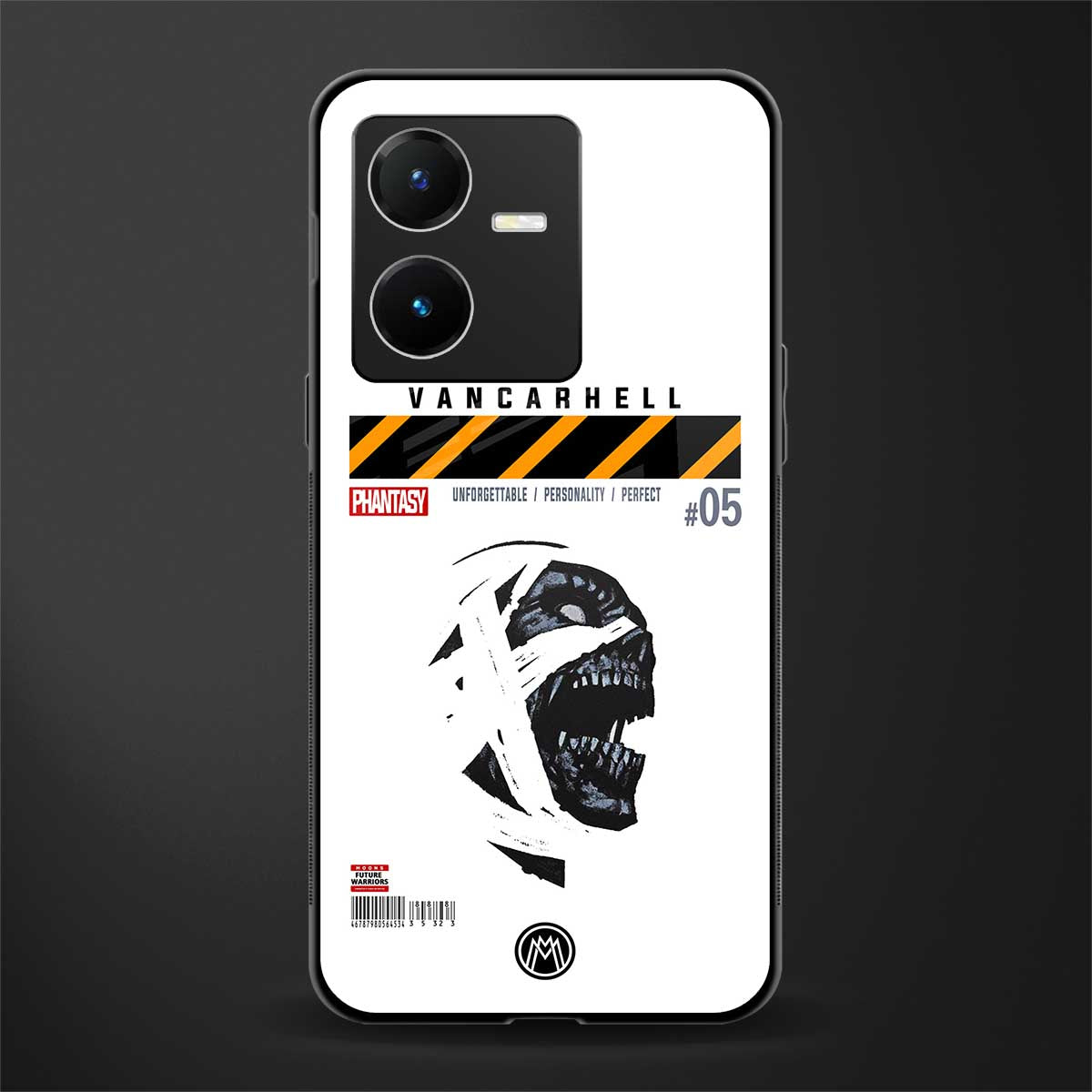 vancarhell phantasy back phone cover | glass case for vivo y22