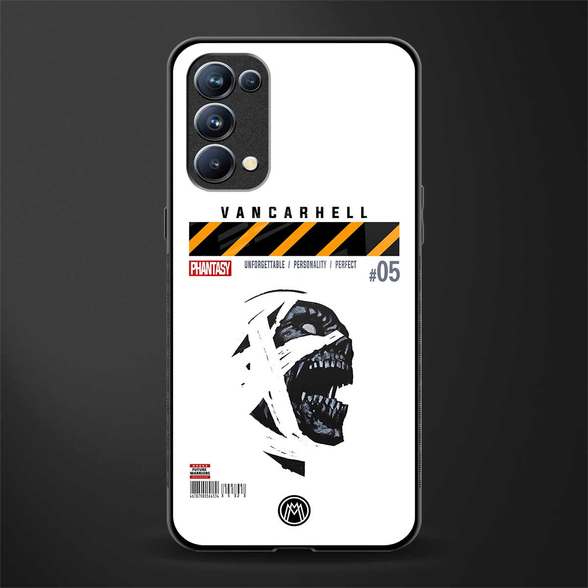 vancarhell phantasy back phone cover | glass case for oppo reno 5