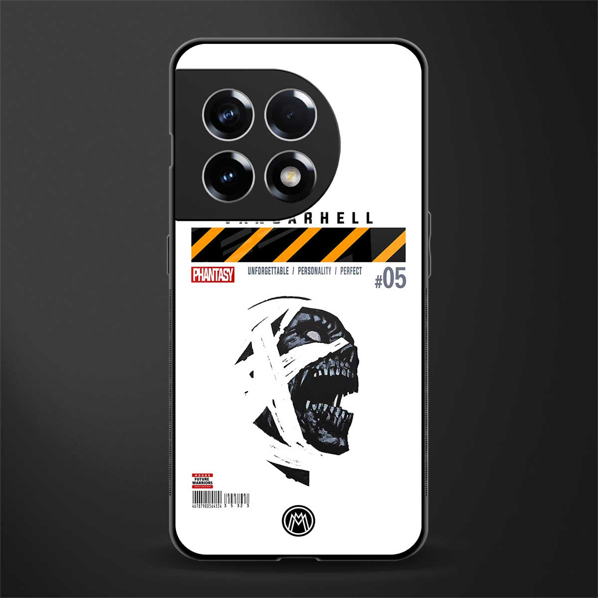 vancarhell phantasy back phone cover | glass case for oneplus 11r