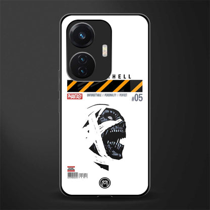 vancarhell phantasy back phone cover | glass case for vivo t1 44w 4g