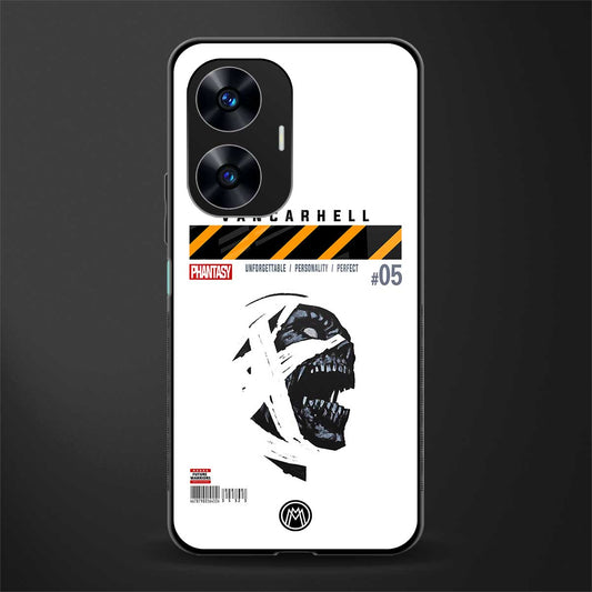 vancarhell phantasy back phone cover | glass case for realme c55