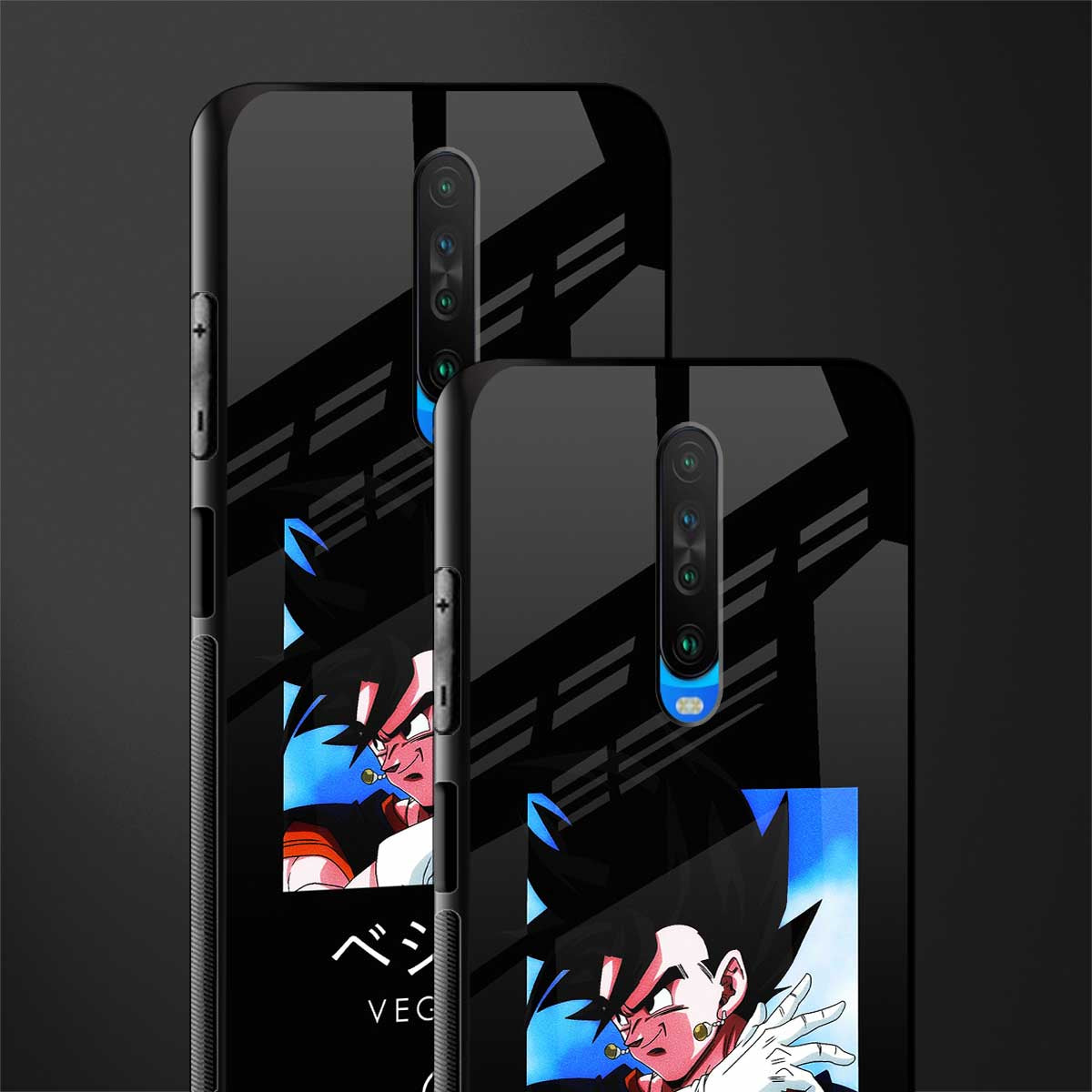vegetto dragon ball z anime glass case for poco x2 image-2