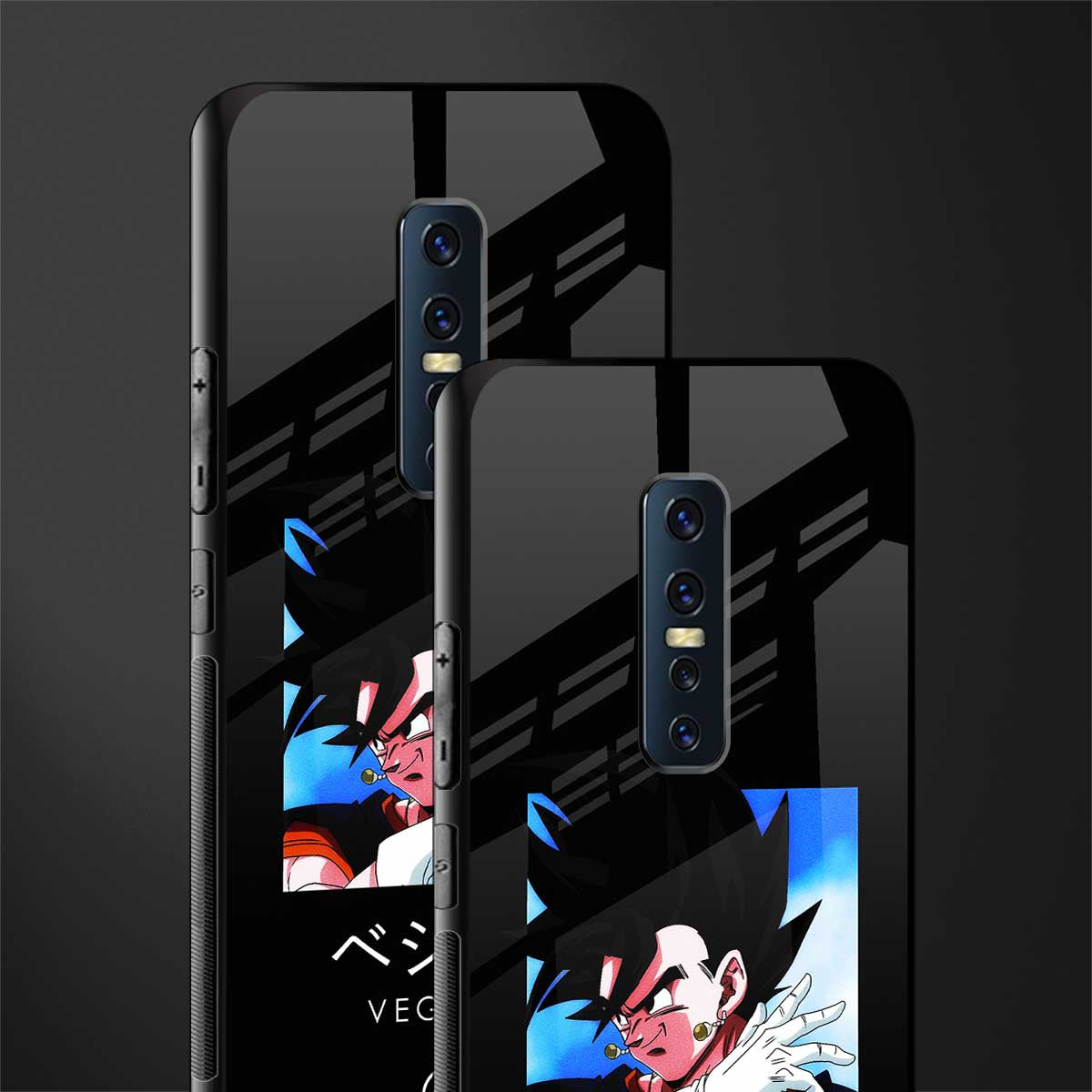 vegetto dragon ball z anime glass case for vivo v17 pro image-2