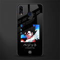 vegetto dragon ball z anime glass case for samsung galaxy m10s image