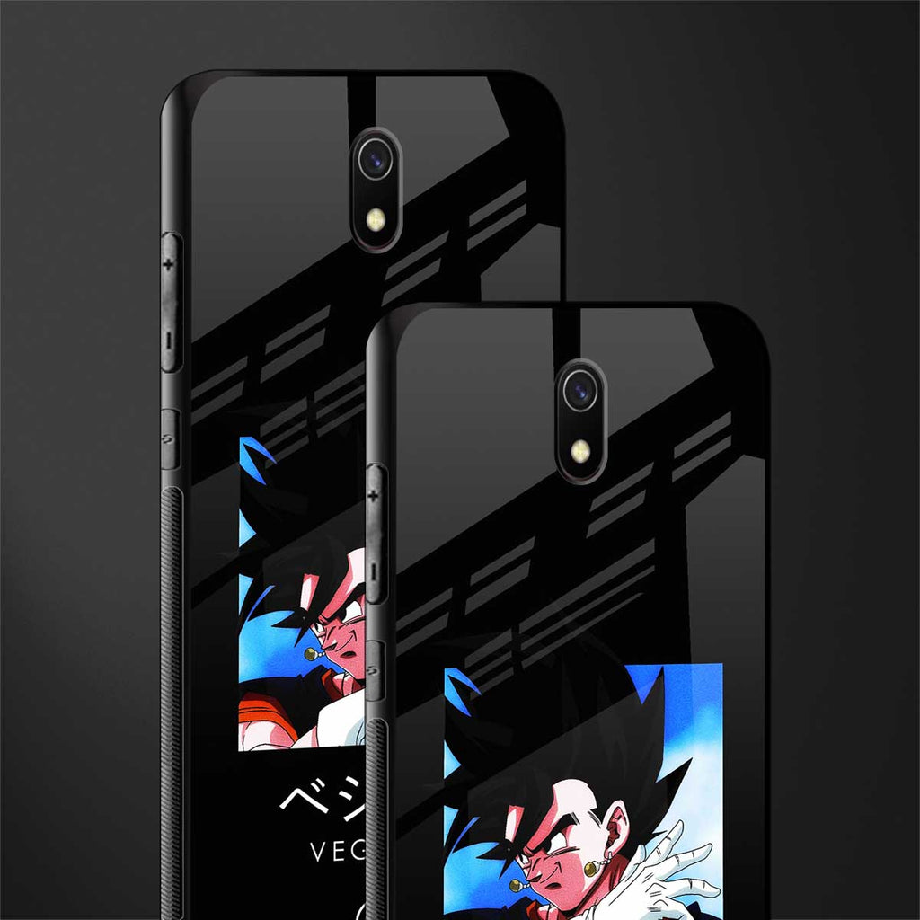 vegetto dragon ball z anime glass case for redmi 8a image-2