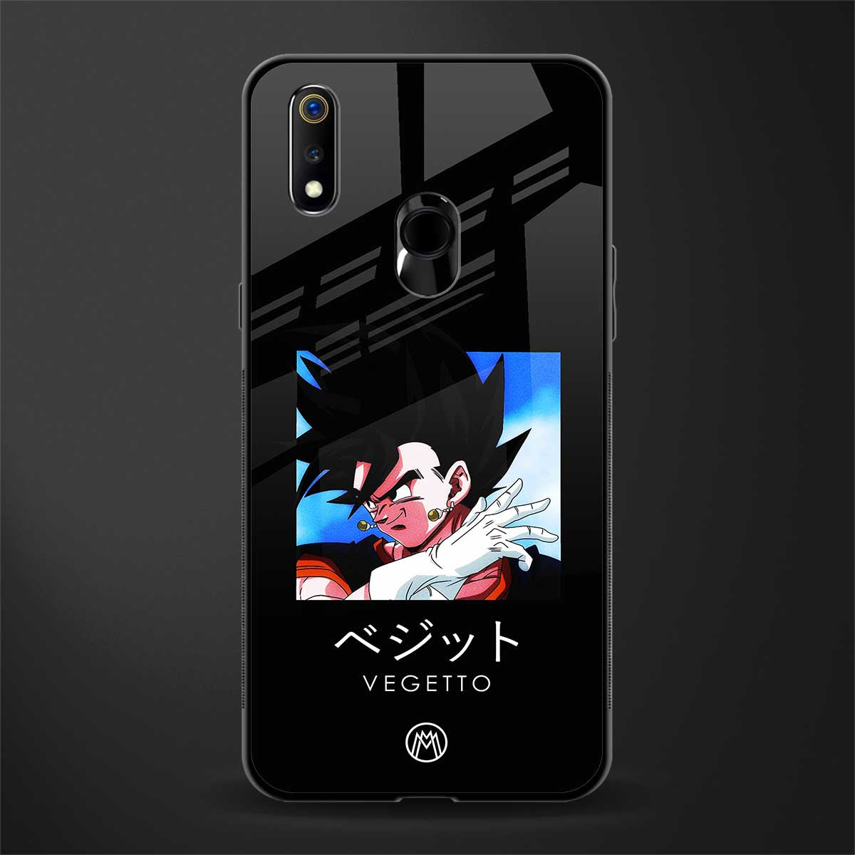 vegetto dragon ball z anime glass case for realme 3 pro image