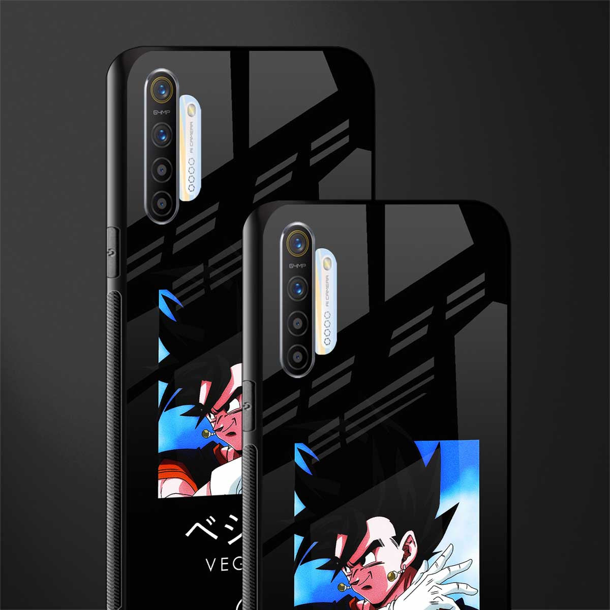 vegetto dragon ball z anime glass case for realme xt image-2