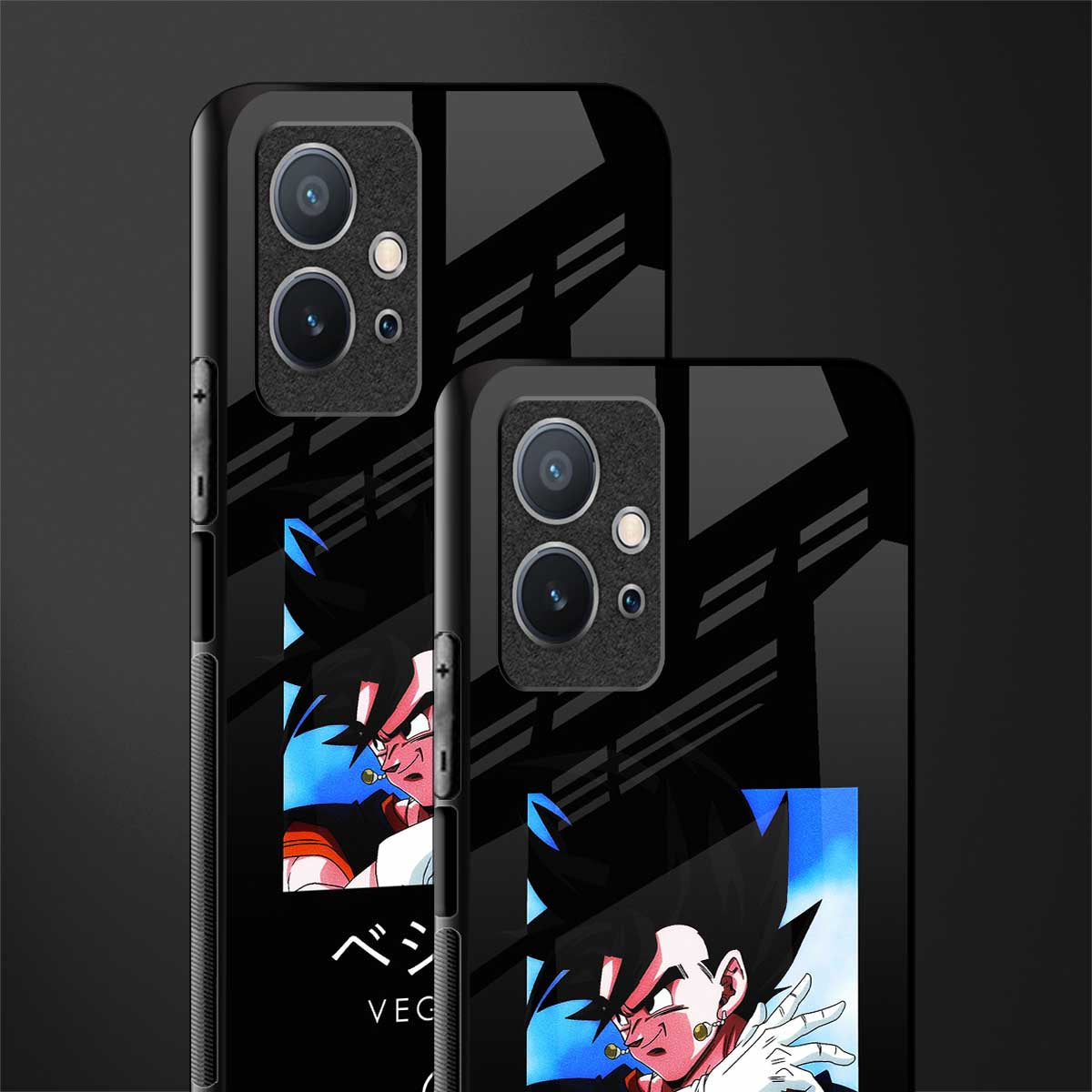 vegetto dragon ball z anime glass case for vivo y75 5g image-2