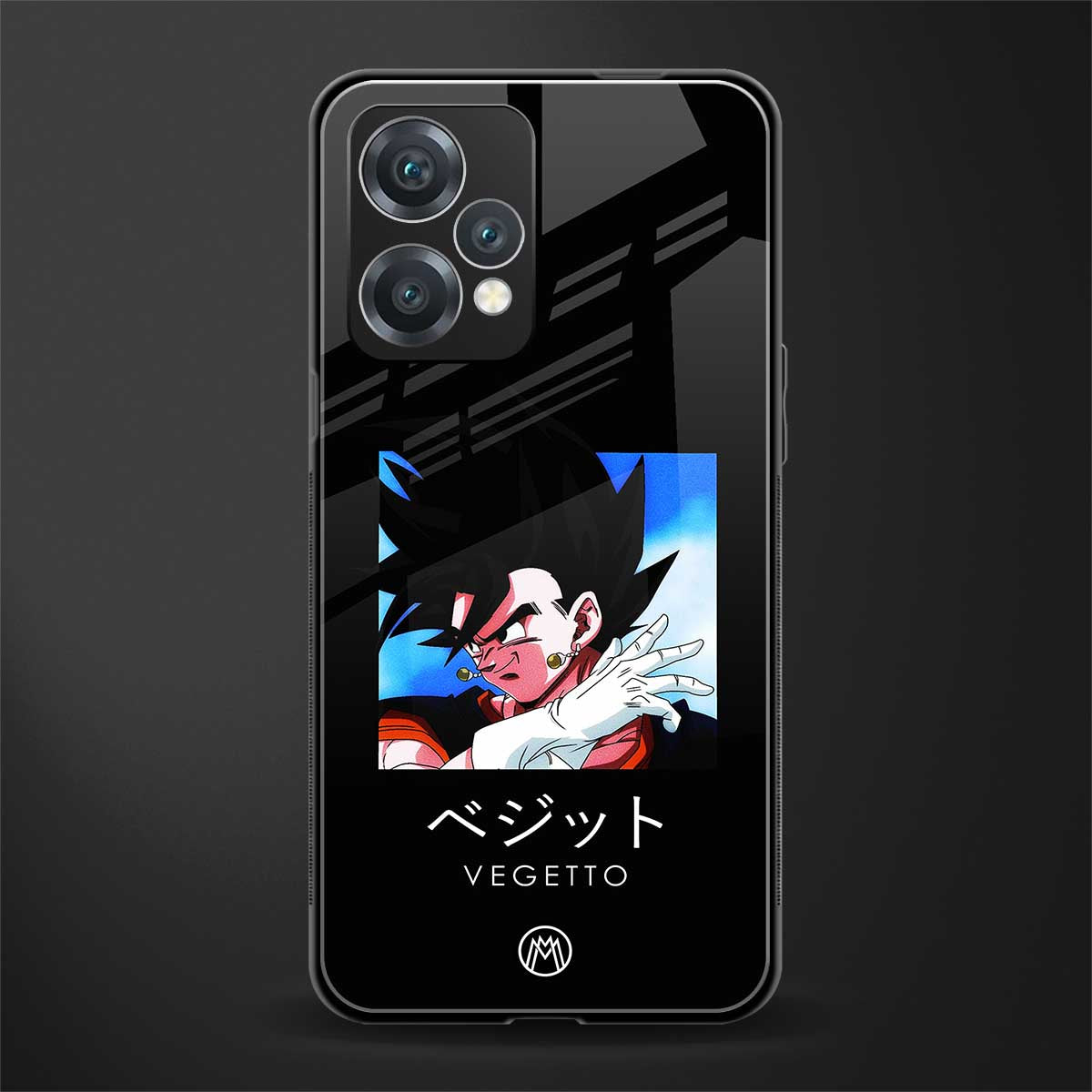 vegetto dragon ball z anime back phone cover | glass case for realme 9 pro 5g