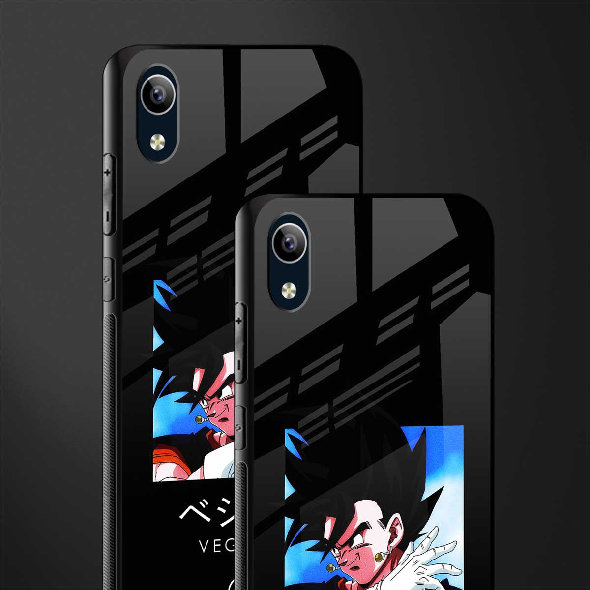 vegetto dragon ball z anime glass case for vivo y91i image-2