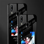 vegetto dragon ball z anime glass case for vivo y93 image-2