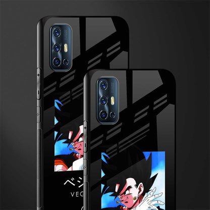 vegetto dragon ball z anime glass case for vivo v17 image-2