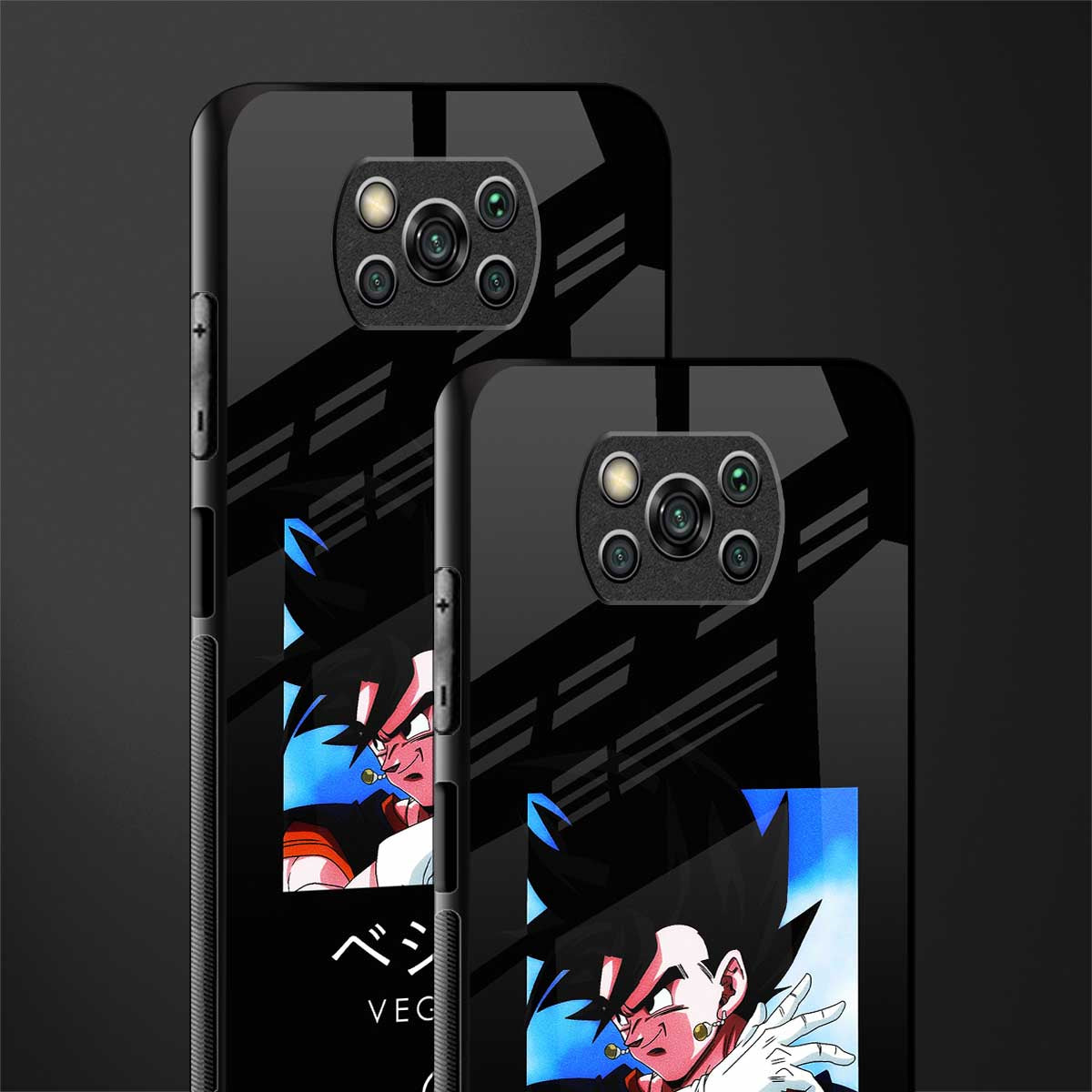 vegetto dragon ball z anime glass case for poco x3 pro image-2