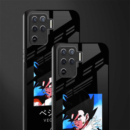 vegetto dragon ball z anime glass case for oppo f19 pro image-2