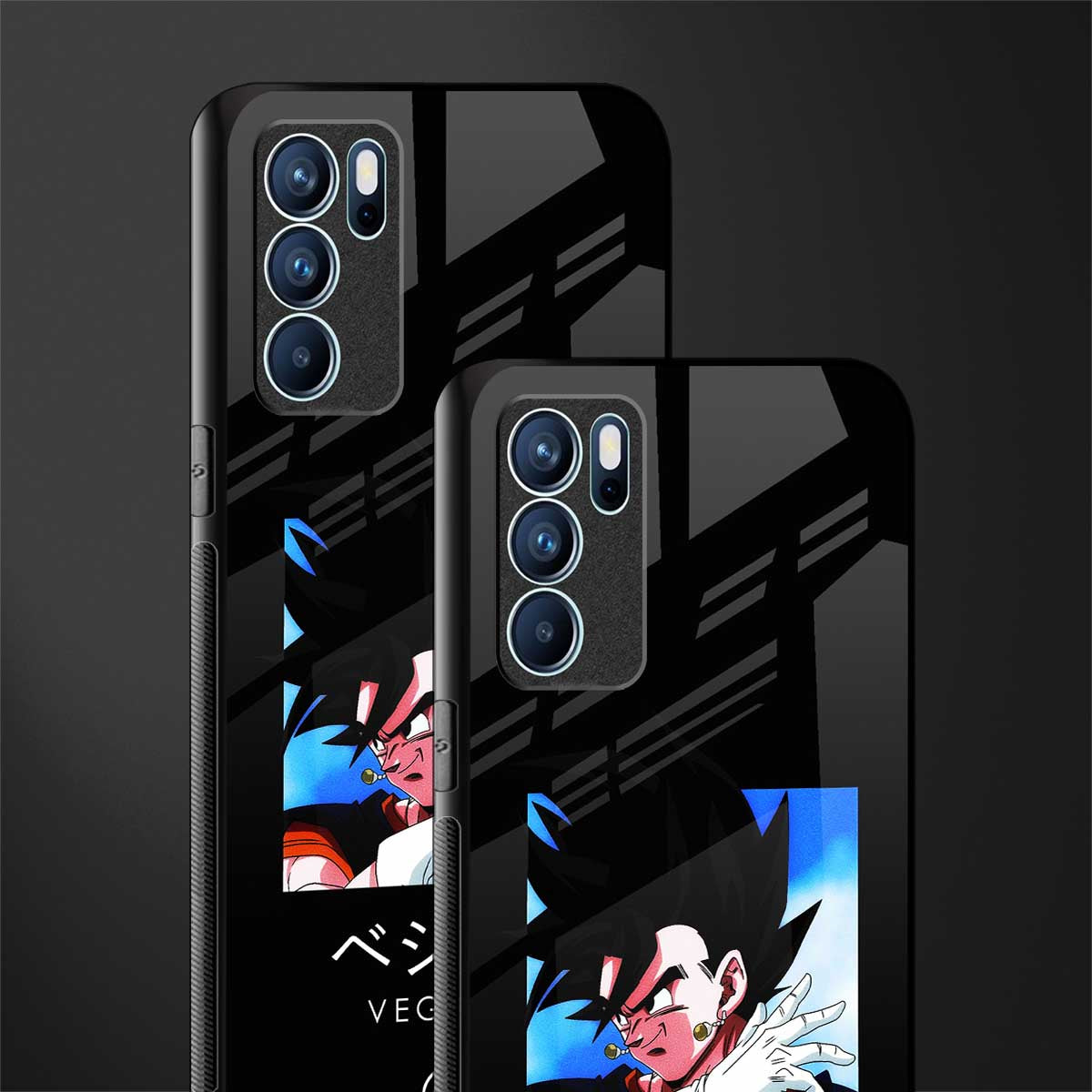 vegetto dragon ball z anime glass case for oppo reno6 5g image-2