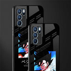 vegetto dragon ball z anime glass case for oppo reno6 pro 5g image-2