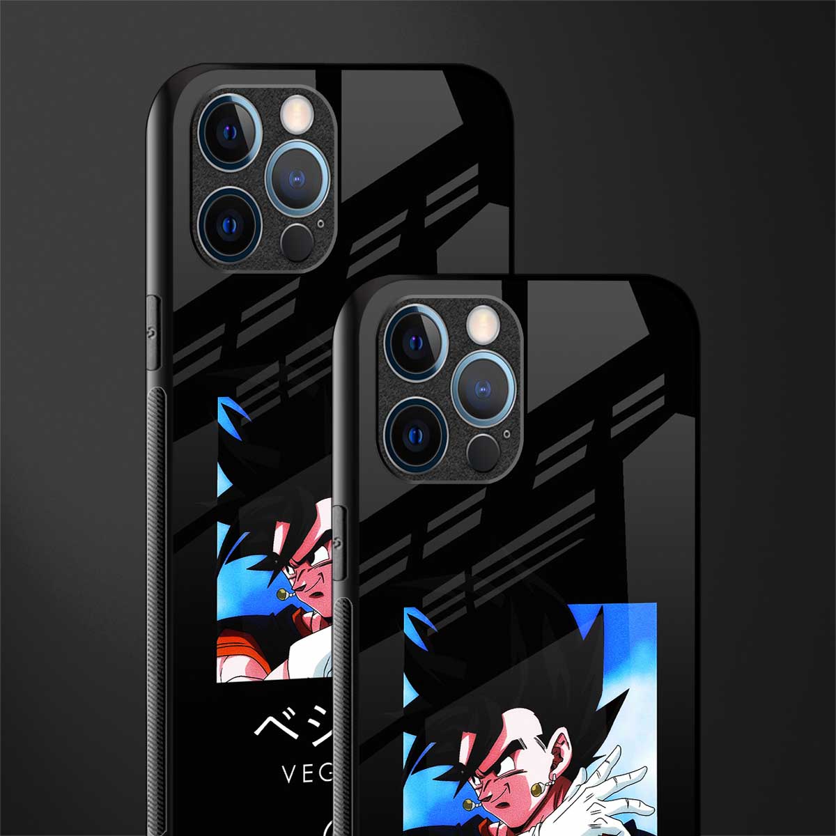 vegetto dragon ball z anime glass case for iphone 12 pro max image-2