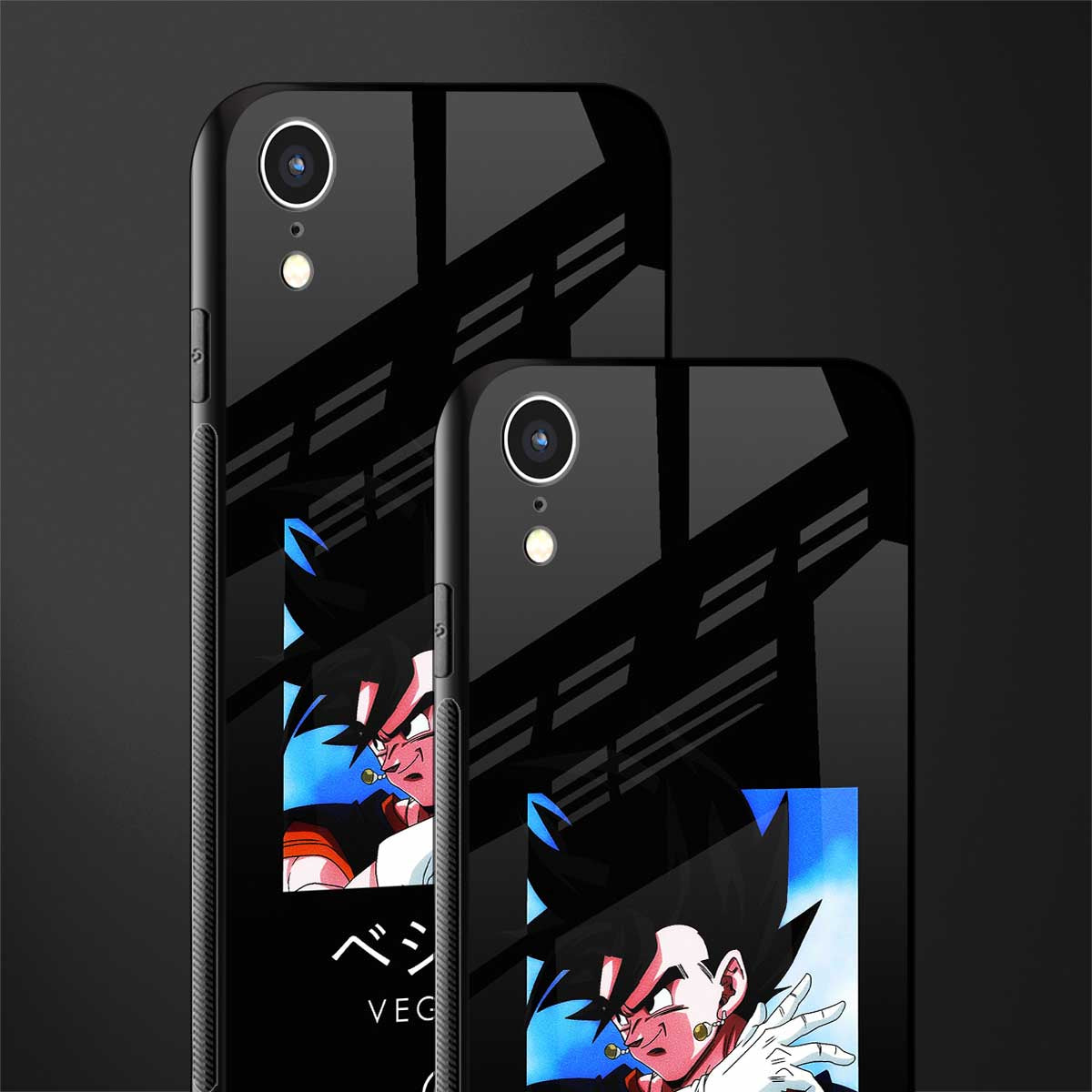 vegetto dragon ball z anime glass case for iphone xr image-2
