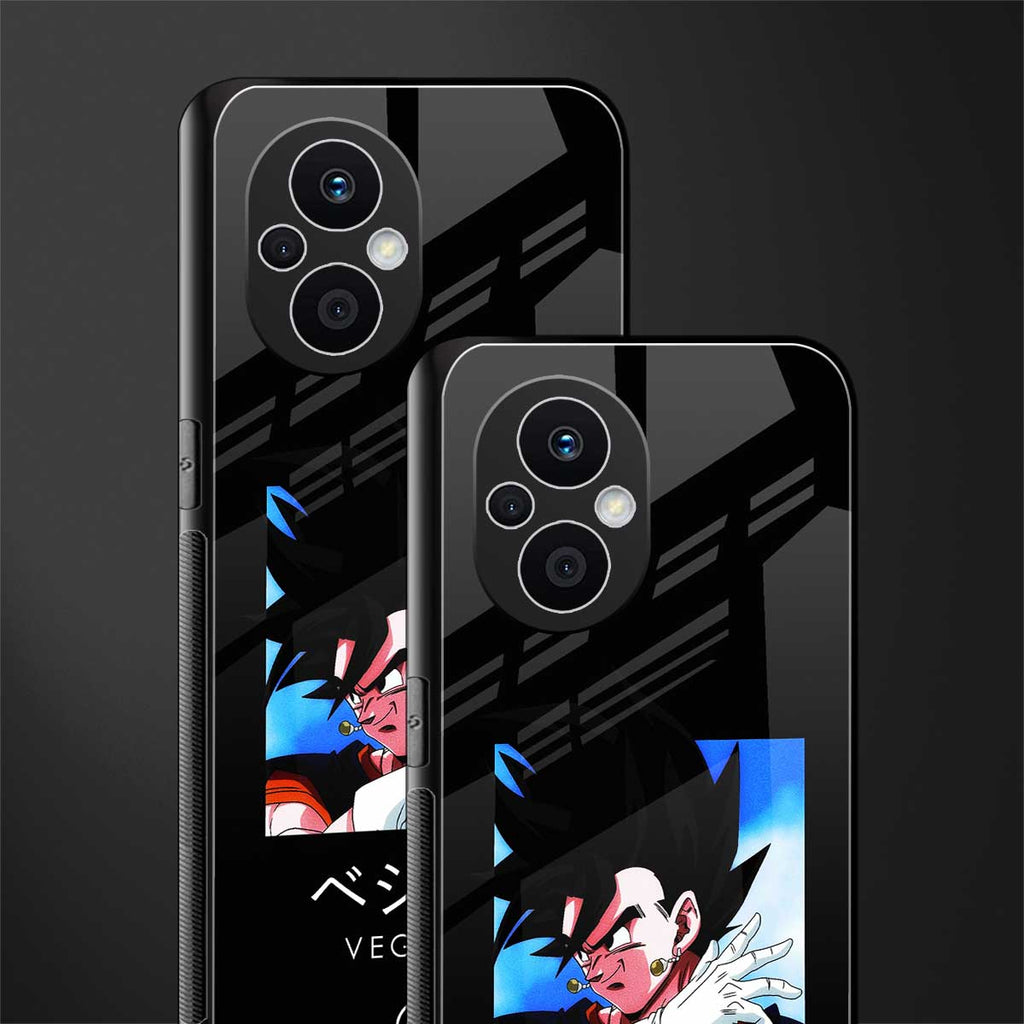 vegetto dragon ball z anime back phone cover | glass case for oppo f21 pro 5g