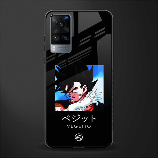 vegetto dragon ball z anime glass case for vivo x60 image