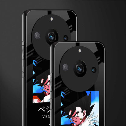 vegetto dragon ball z anime back phone cover | glass case for realme 11 pro 5g