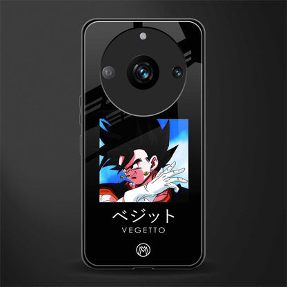 vegetto dragon ball z anime back phone cover | glass case for realme 11 pro 5g