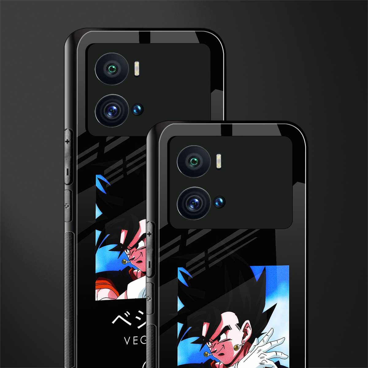 vegetto dragon ball z anime back phone cover | glass case for iQOO 9 Pro