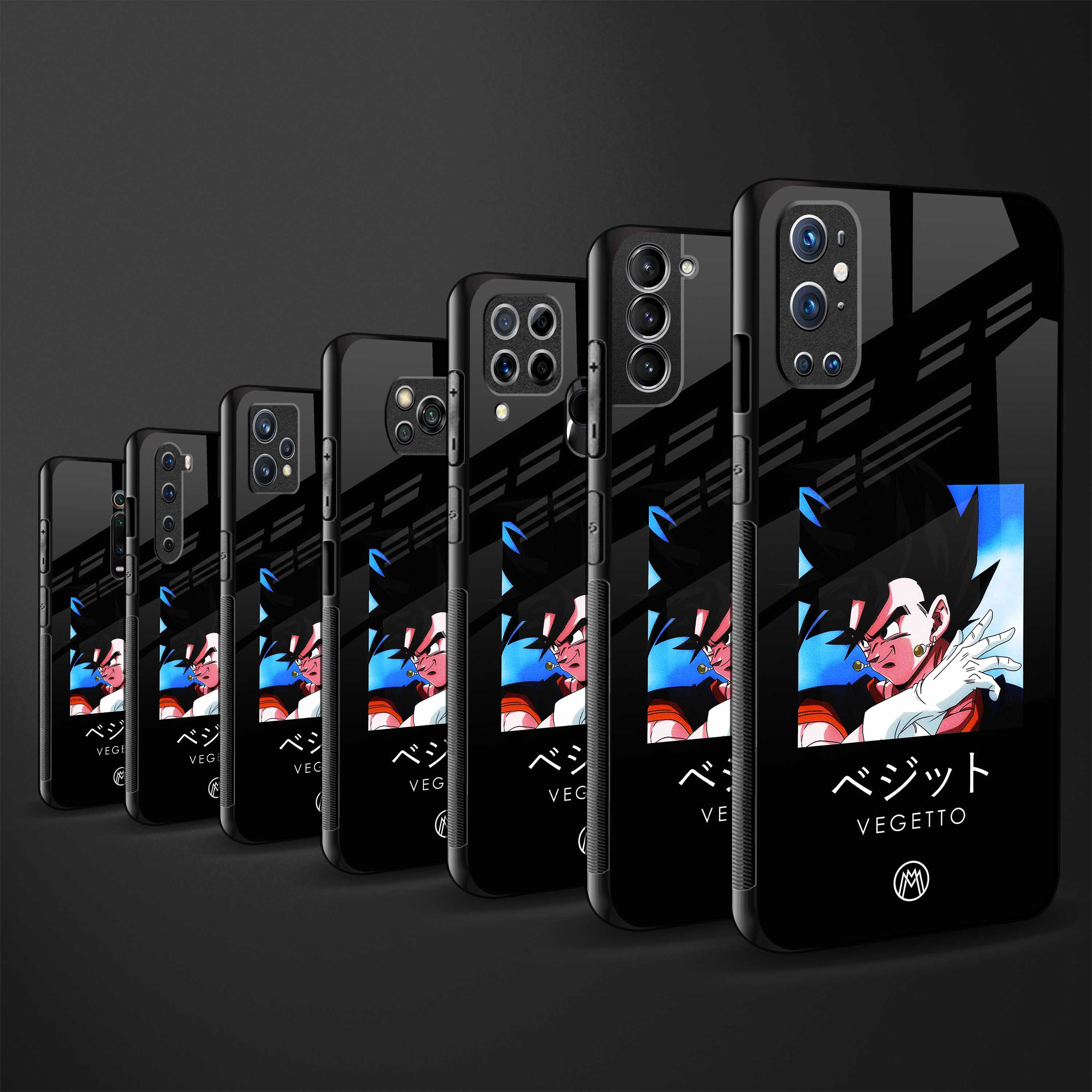 vegetto dragon ball z anime glass case for oppo a54 image-3