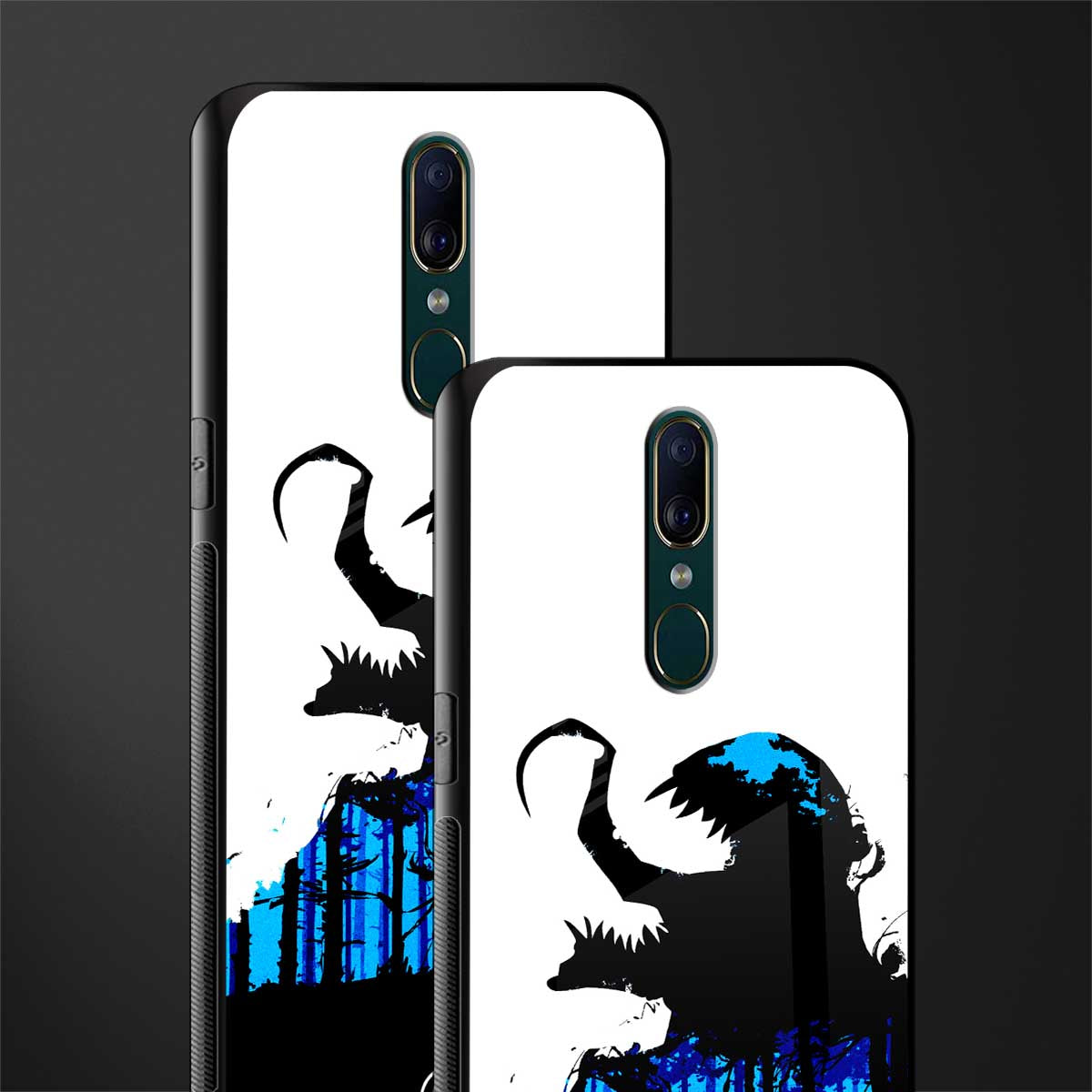 venom minimalistic glass case for oppo a9 image-2
