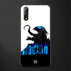 venom minimalistic glass case for vivo s1 image