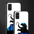 venom minimalistic glass case for samsung galaxy a71 image-2