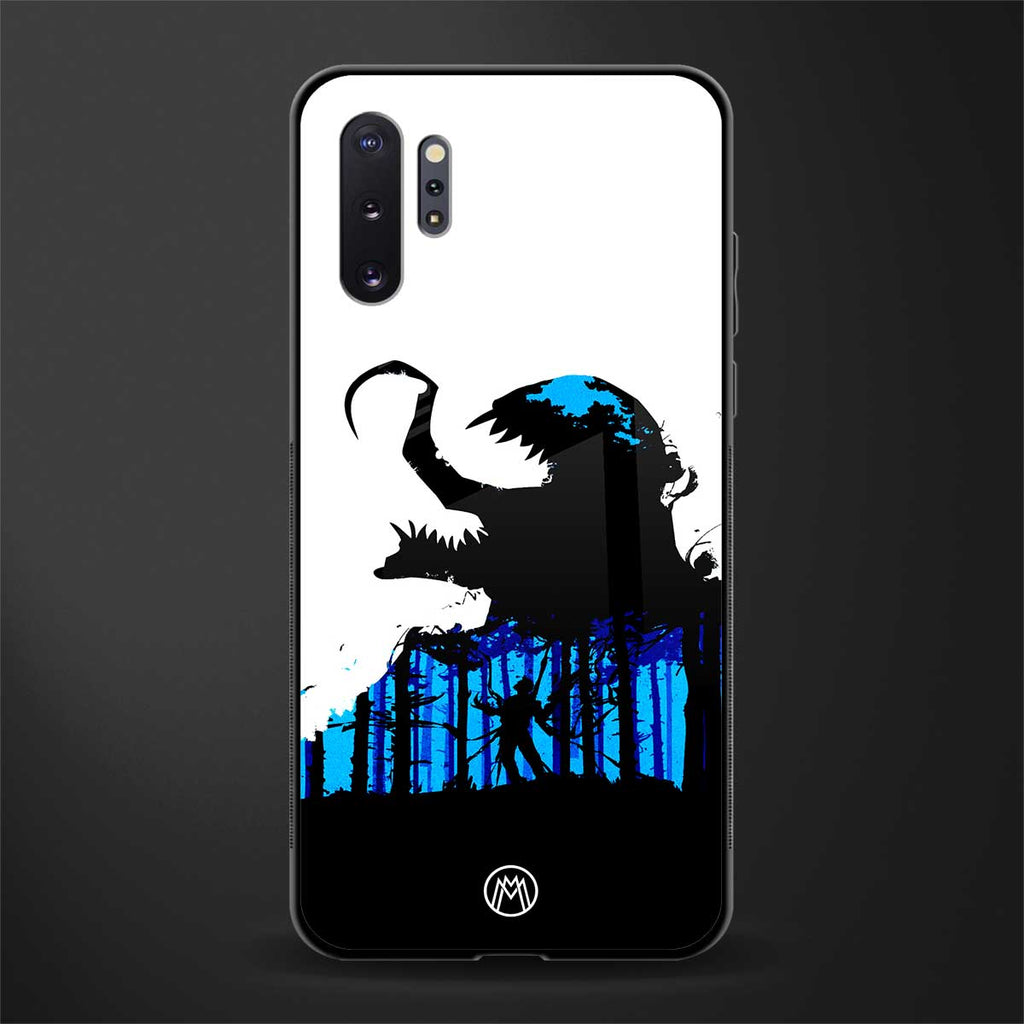 venom minimalistic glass case for samsung galaxy note 10 plus image