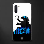 venom minimalistic glass case for samsung galaxy note 10 image