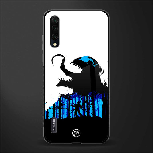 venom minimalistic glass case for mi a3 redmi a3 image