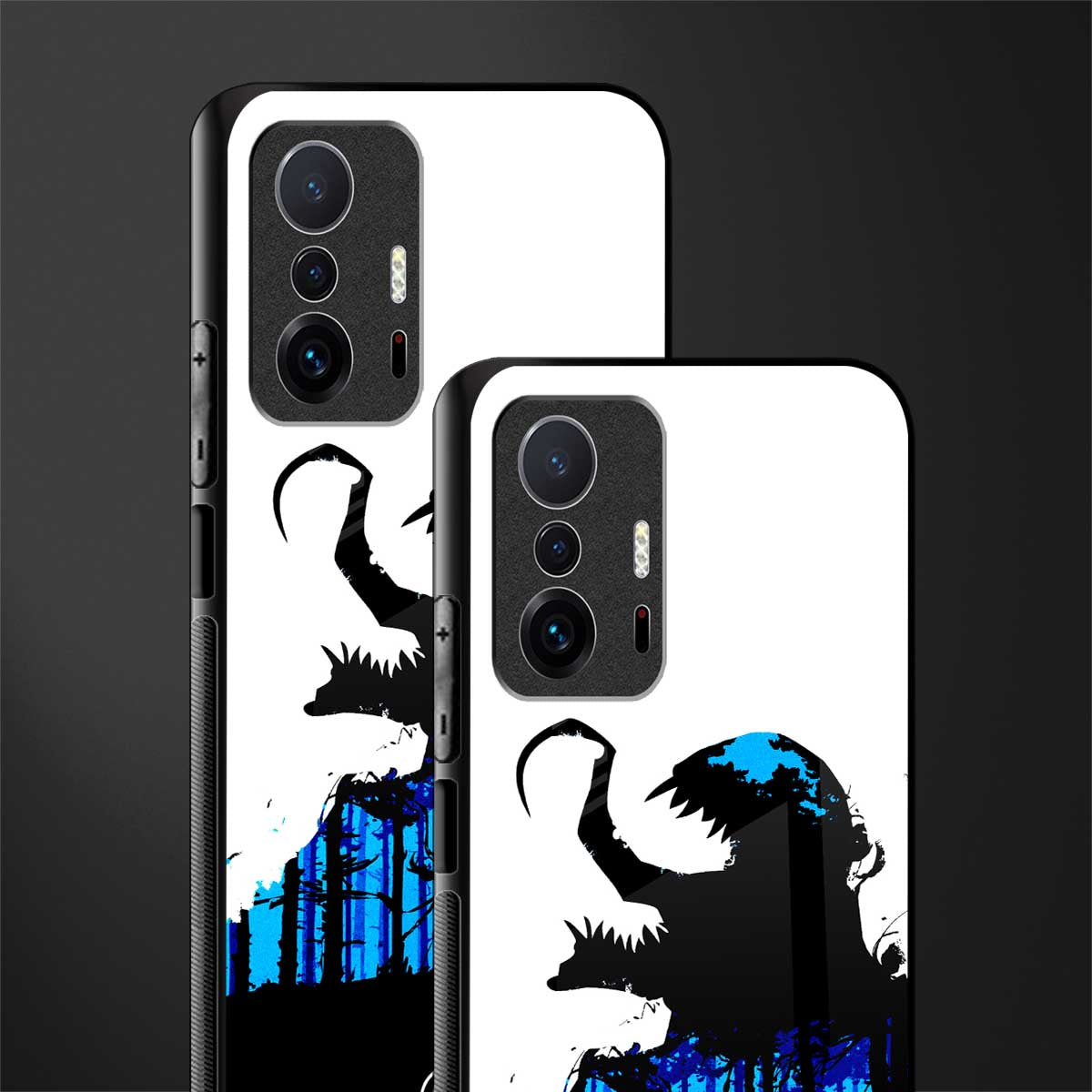 venom minimalistic glass case for mi 11t pro 5g image-2