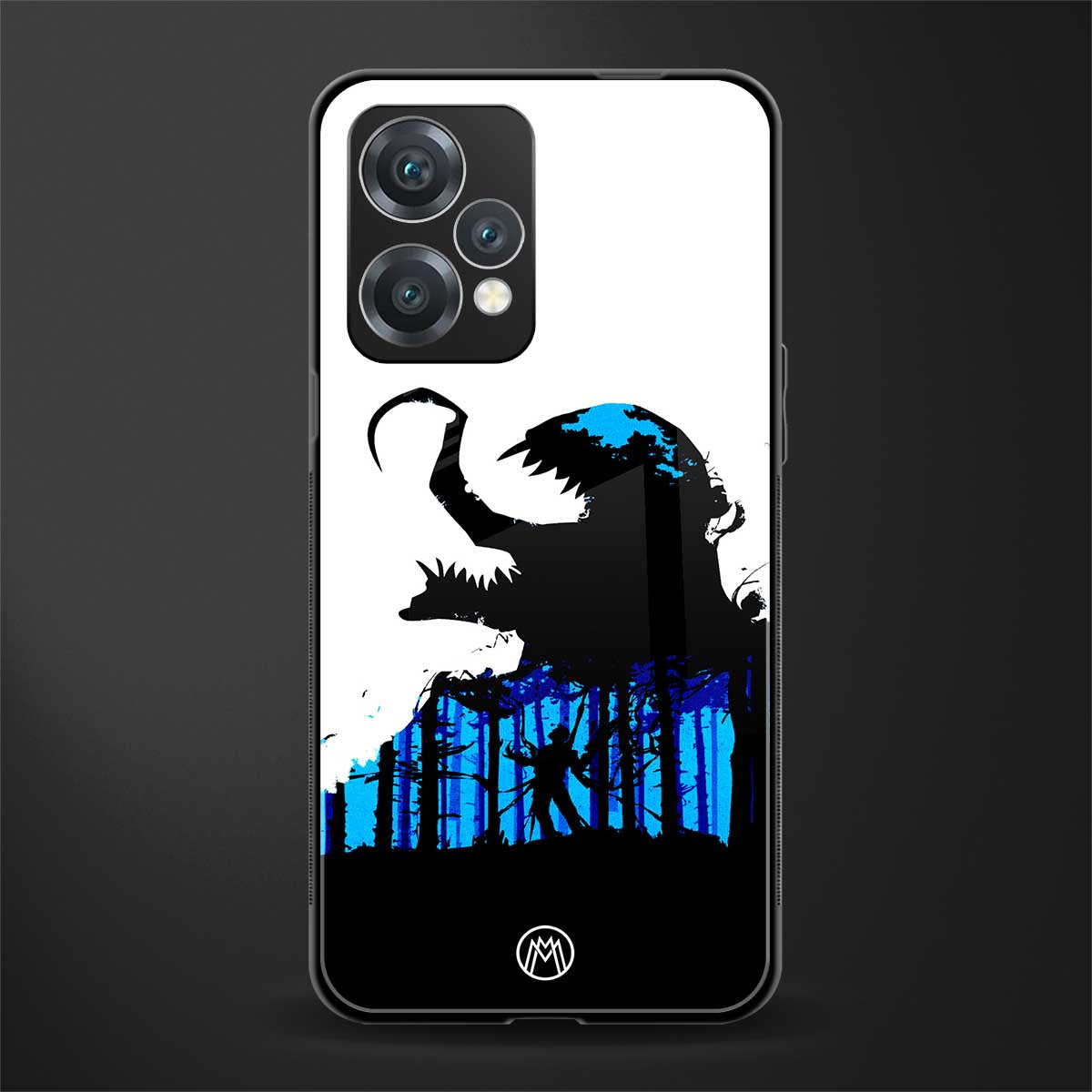 venom minimalistic back phone cover | glass case for realme 9 pro 5g