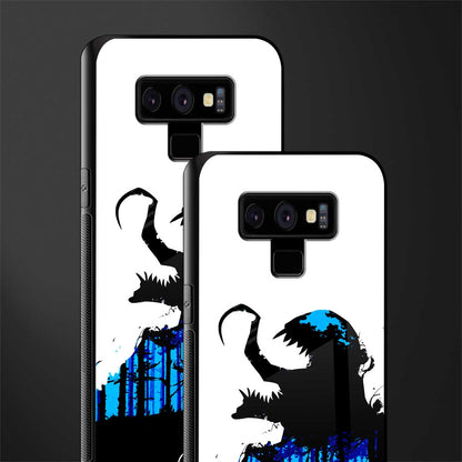 venom minimalistic glass case for samsung galaxy note 9 image-2