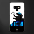 venom minimalistic glass case for samsung galaxy note 9 image