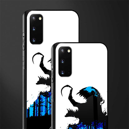 venom minimalistic glass case for samsung galaxy s20 image-2