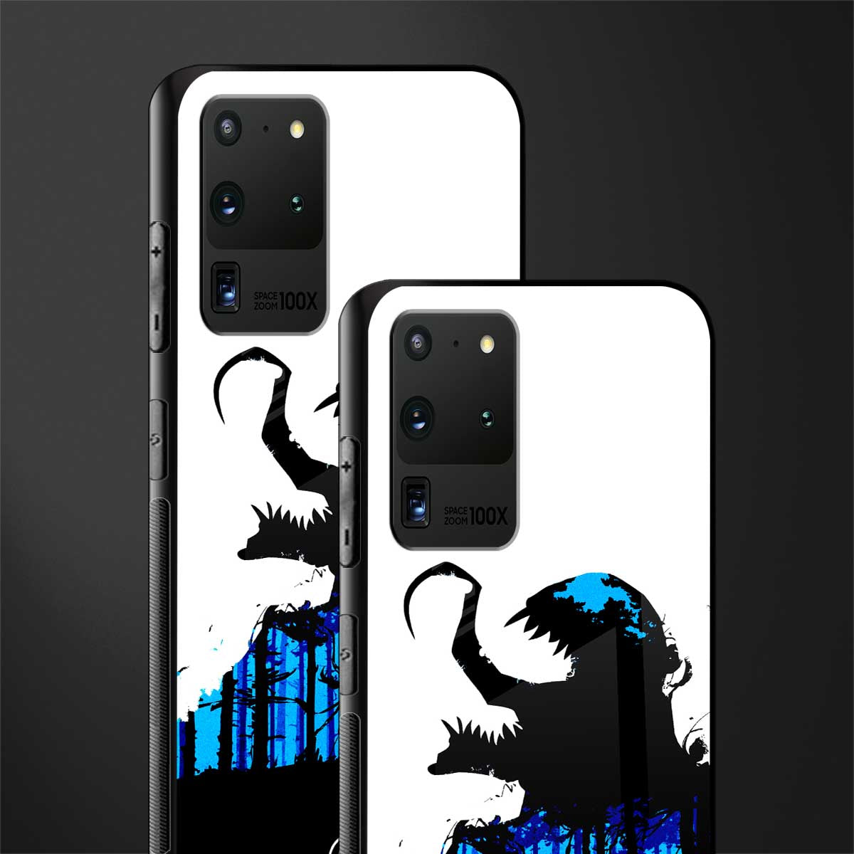 venom minimalistic glass case for samsung galaxy s20 ultra image-2