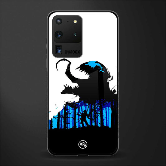 venom minimalistic glass case for samsung galaxy s20 ultra image