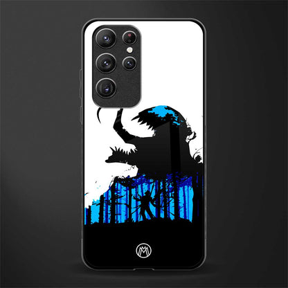 venom minimalistic glass case for samsung galaxy s21 ultra image