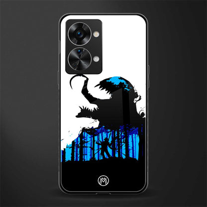 venom minimalistic glass case for phone case | glass case for oneplus nord 2t 5g
