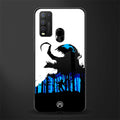 venom minimalistic glass case for vivo y50 image